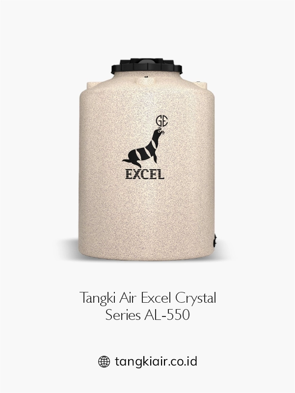 1. Tangki Air Excel Crystal Series AL-550