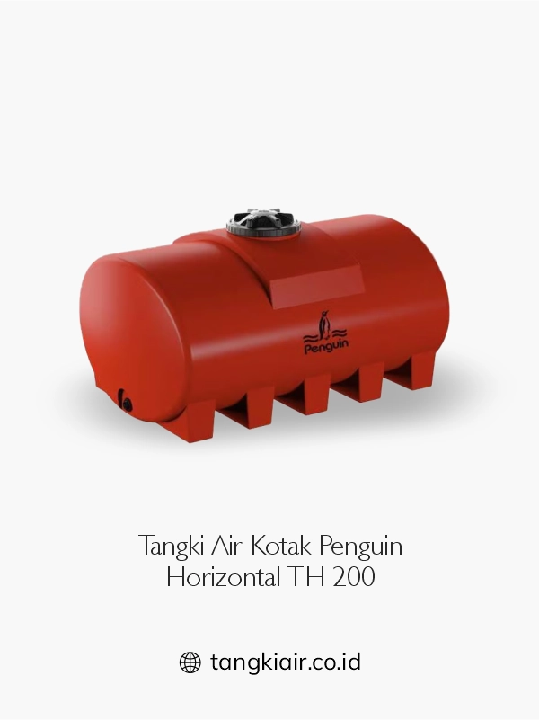 2. Tangki Air Kotak Penguin Horizontal TH 200