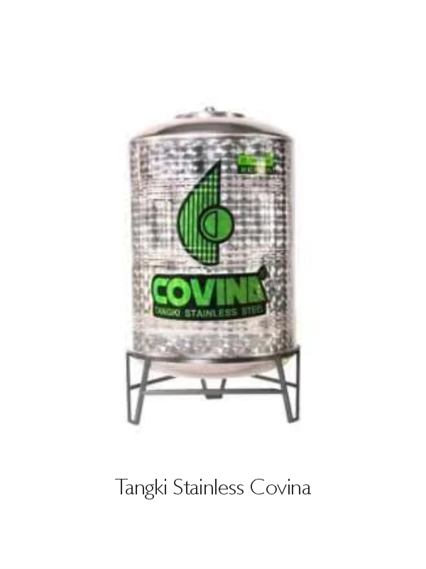 9. Tangki Air Stainless Covina