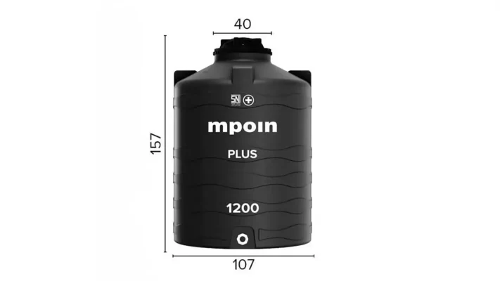 Tandon Air Mpoin Wave 1200 Liter