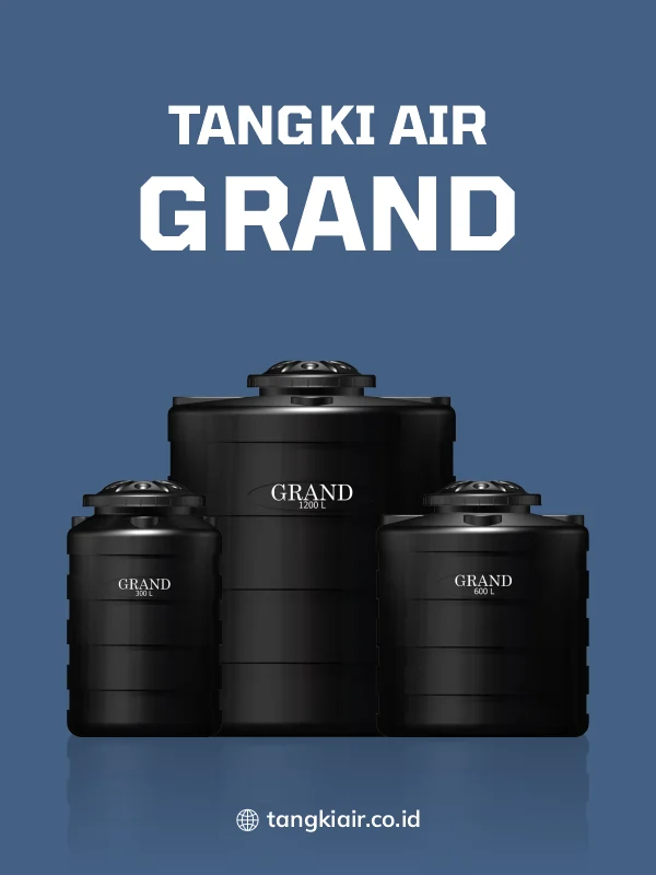 Tangki Air Plastik HDPE Merk Grand