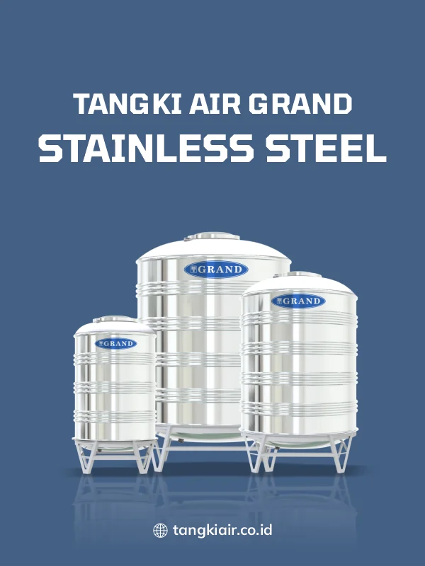 Tangki Air Stainless Merk Grand