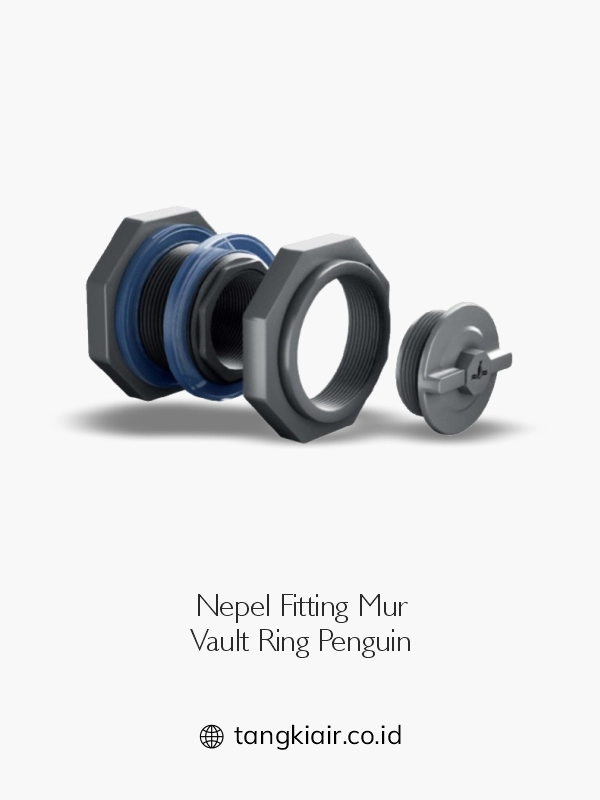 1. Aksesoris Nepel Fitting Mur Vault Ring Merk Penguin