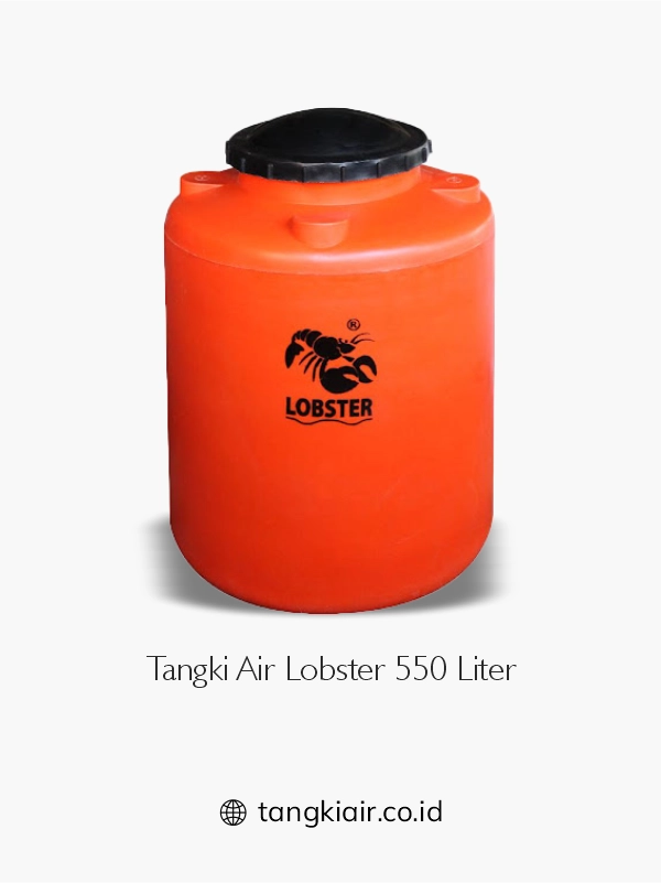 4. Tangki Air Lobster 550 Liter