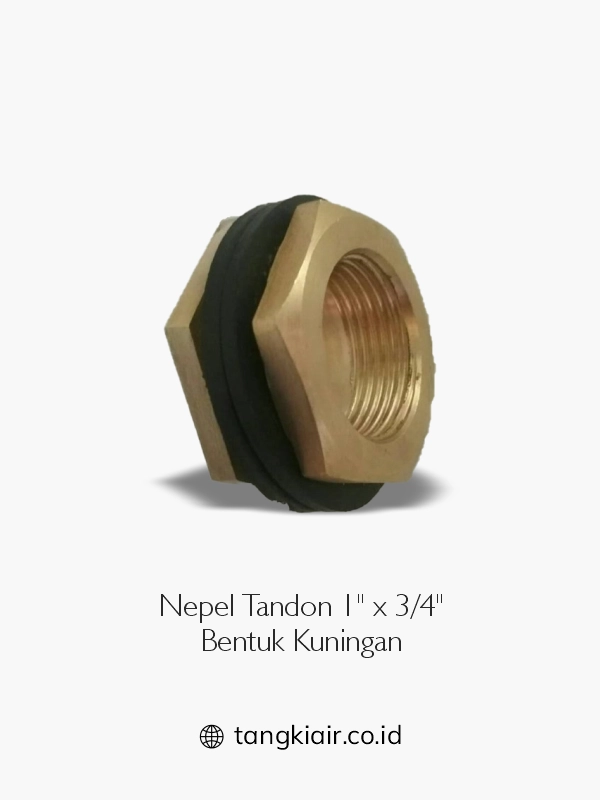 5. Nepel Tandon 1 x 34 Bentuk Kuningan