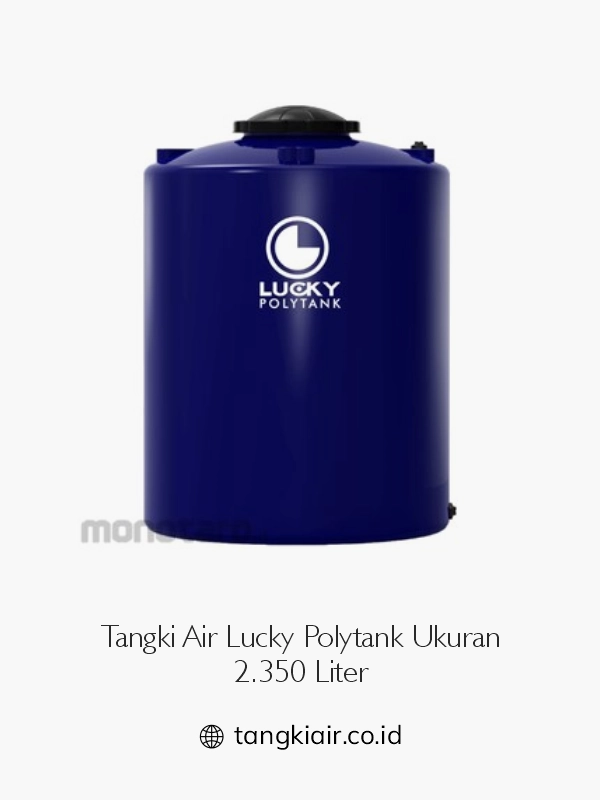 5. Tangki Air Lucky Polytank Ukuran 2350 Liter