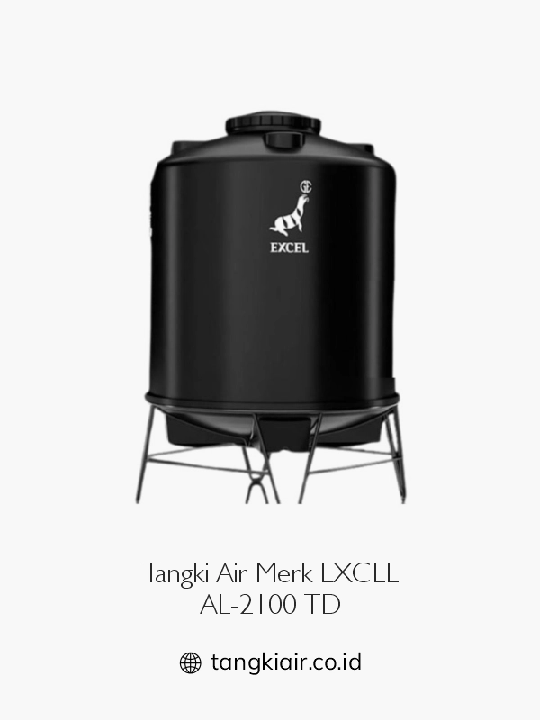 8. Tangki Air Merk EXCEL AL-2100 TD