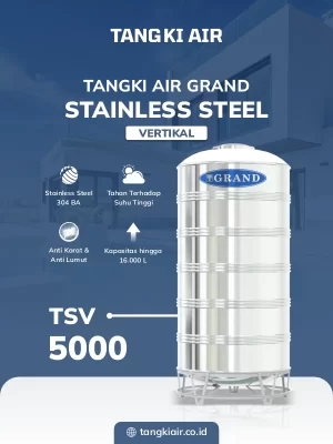 Review Tangki Air 5000 Liter Merk Grand