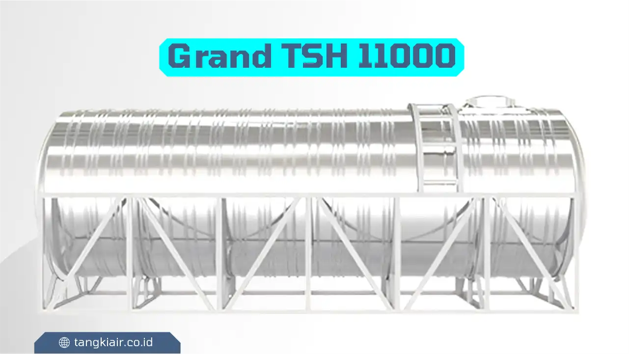 Review Tangki Air Stainless Horizontal Grand 10600 Liter