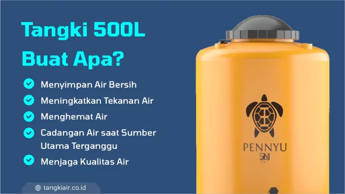 Tangki Air 500 Liter untuk Apa