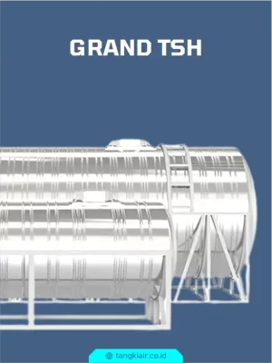 Tangki Air Stainless Horizontal Grand