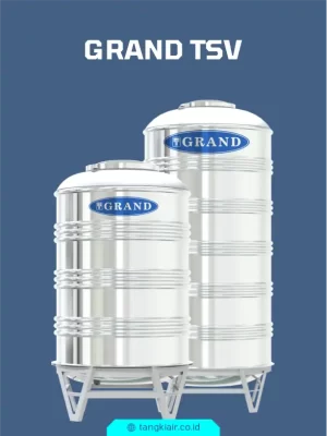 Tangki Air Stainless Vertikal Grand