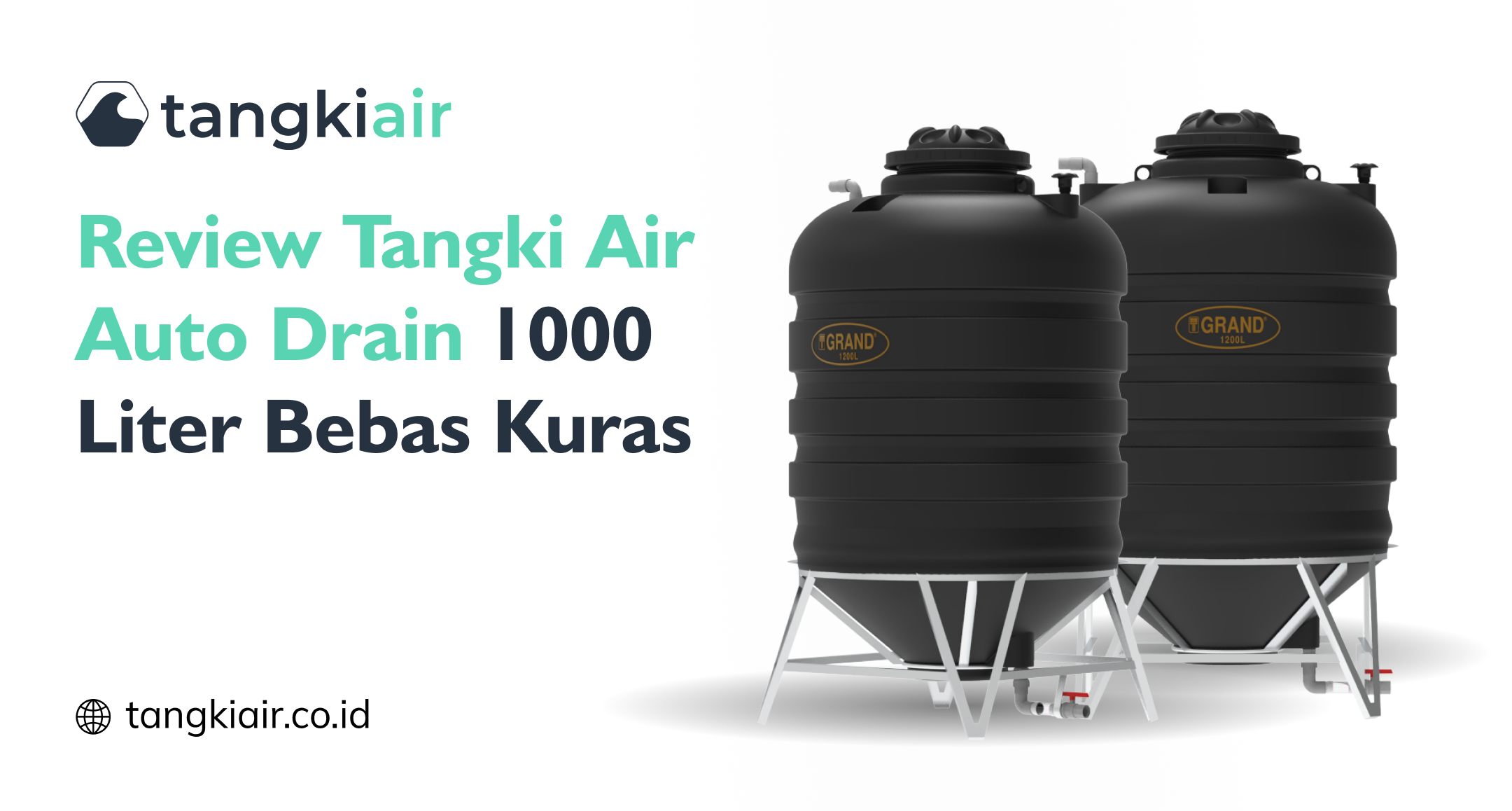 Review Tangki Air Auto Drain 1000 Liter Bebas Kuras