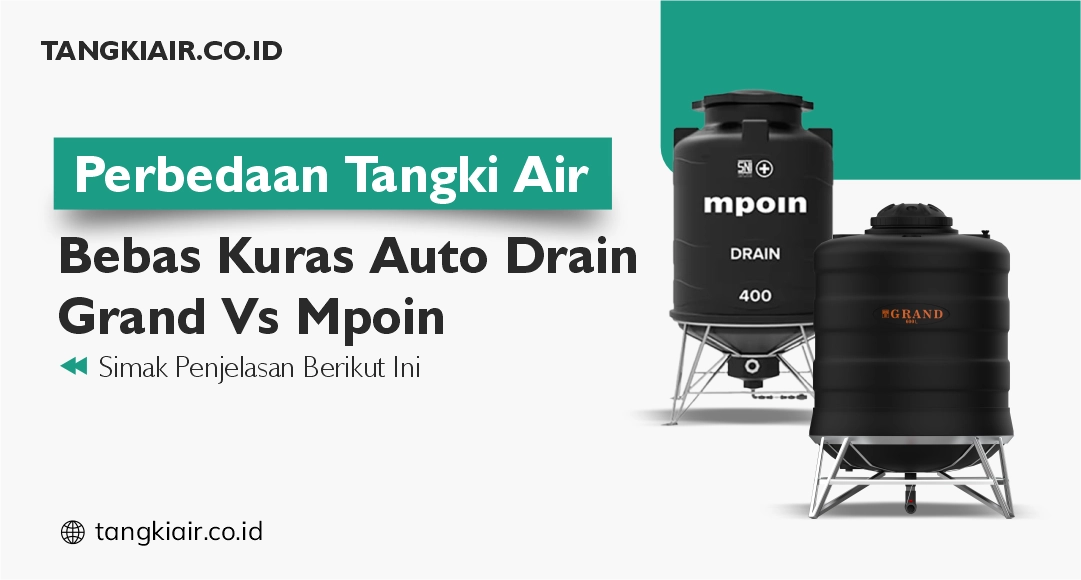 Perbedaan Tangki Air Bebas Kuras Auto Drain Grand Vs Mpoin