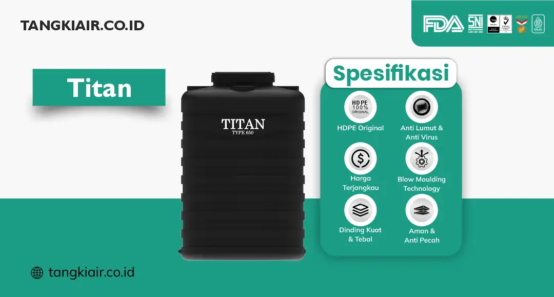 Tangki Air Titan
