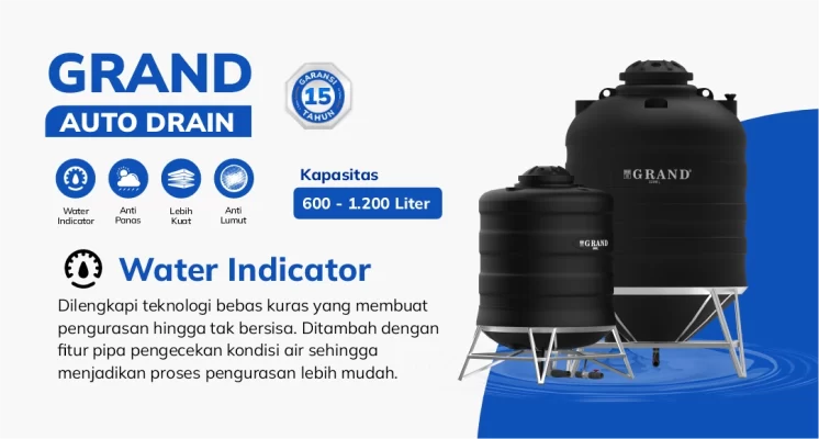 Kelebihan Tangki Air Bebas Kuras