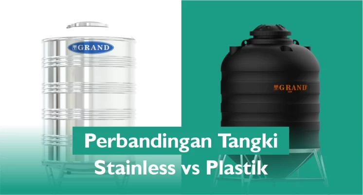 Perbandingan Harga Tangki Stainless VS Plastik