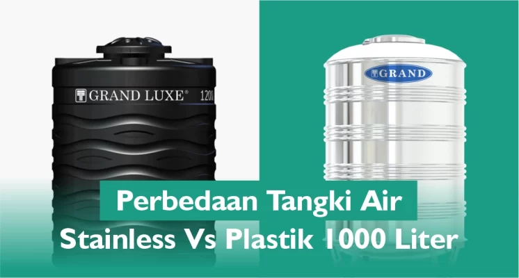 Perbedaan Tangki Stainless Vs Tangki Plastik