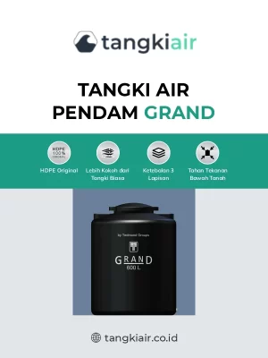 Tangki Air Pendam yang Kuat dan Tahan Goncangan