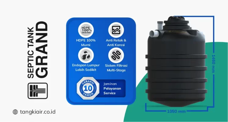 Tangki Septic Tank Anti Penuh Merk Grand