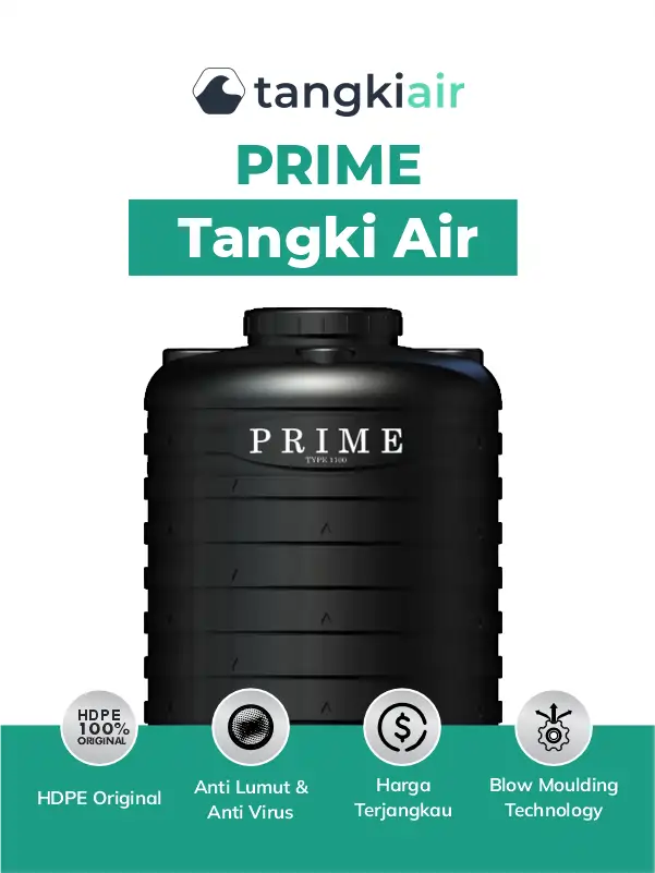 Kelebihan Tangki Air Plastik Prime