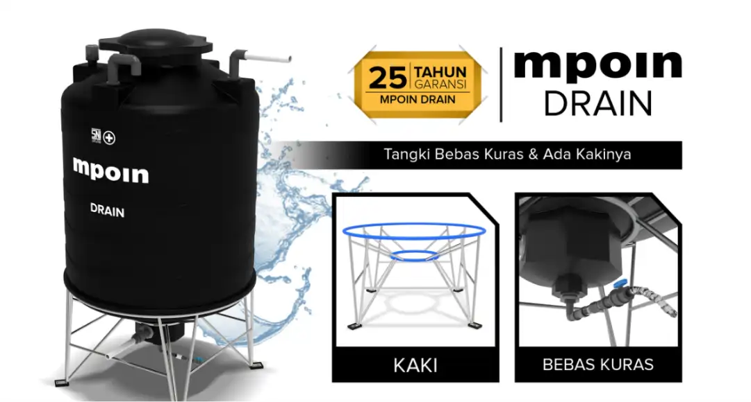 Mpoin Drain Bebas Kuras