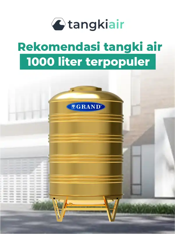 Rekomendasi Tangki Air 1000 Liter Terpopuler