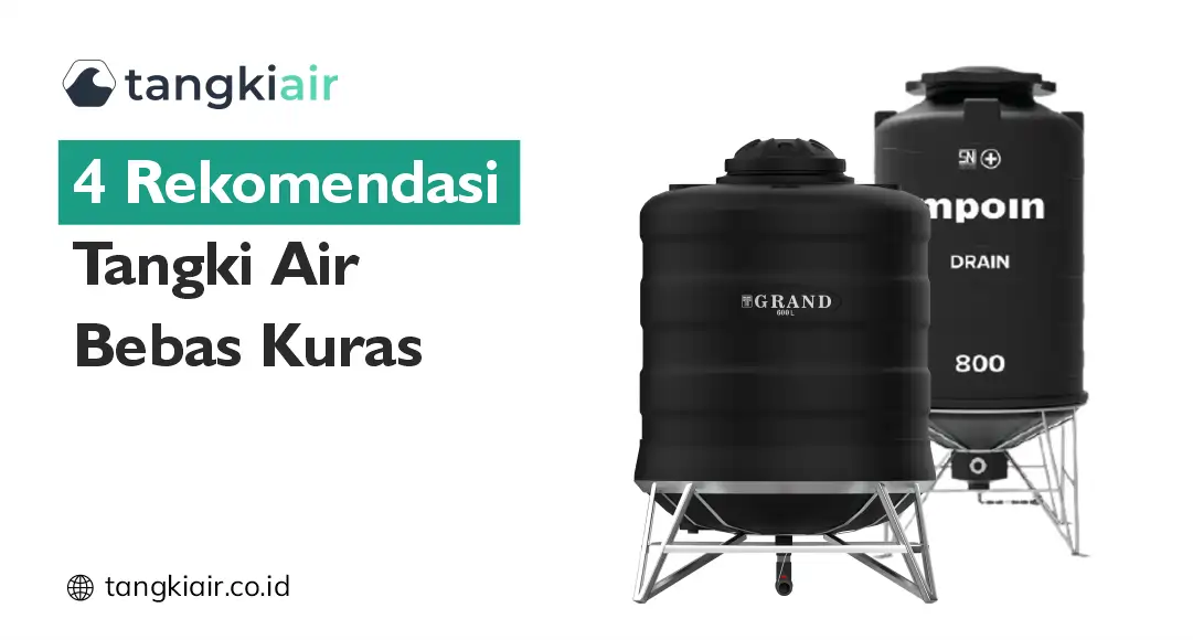Tangki air bebas kuras
