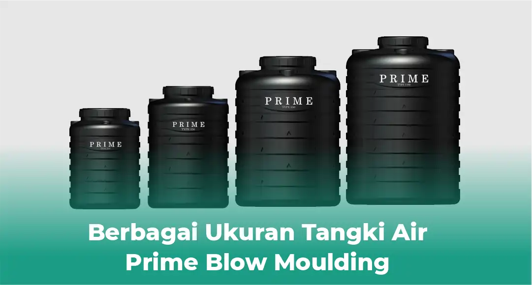 Berbagai Ukuran Tangki Air Prime Blow Moulding
