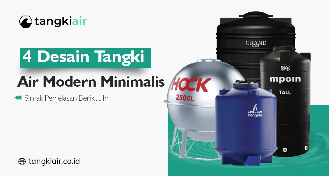 Desain Tangki Air Modern