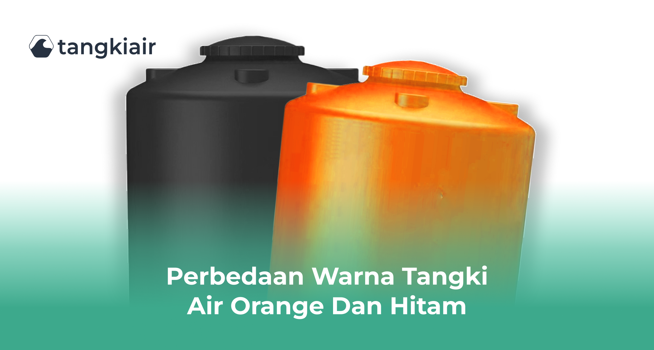 Perbedaan Warna Tangki Air Orange dan Hitam