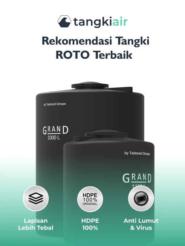 Rekomendasi Tangki ROTO Terbaik