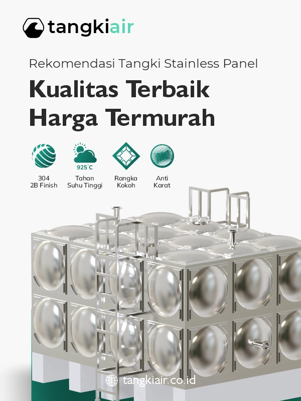 Rekomendasi Tangki Stainless Panel Terbaik Termurah