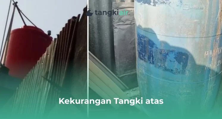 Kekurangan Tangki Air Atas