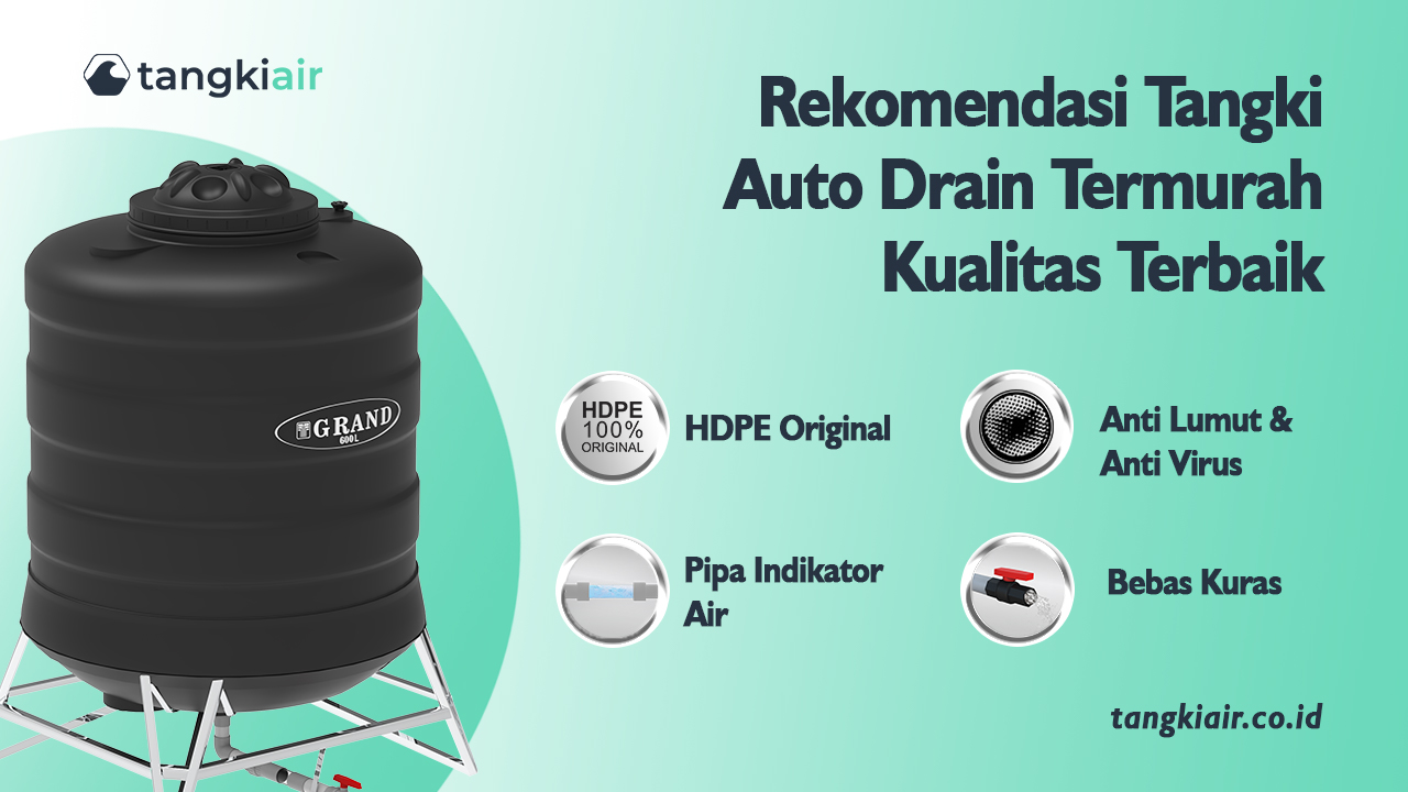 Rekomendasi Tangki Auto Drain Termurah Kualitas Terbaik