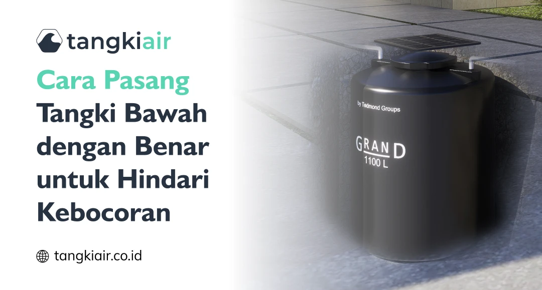 Cara Pasang Tangki Bawah