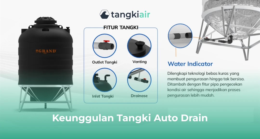 Keunggulan Tangki Auto Drain