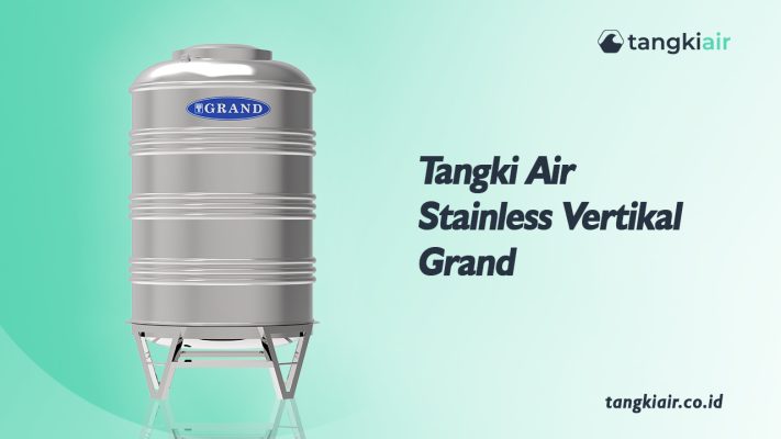 Tangki Air Stainless Vertikal Grand