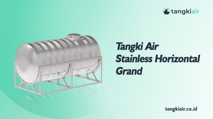 Tangki Air Stainless Horizontal Grand