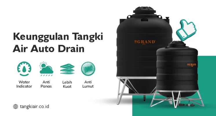 Keunggulan Tangki Air Auto Drain