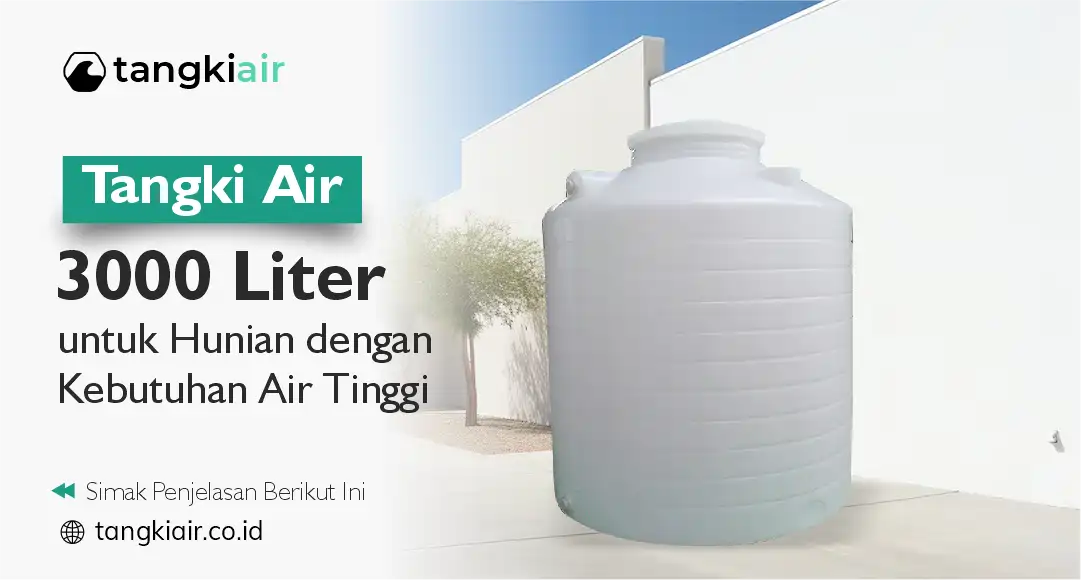 Tangki Air 3000 Liter