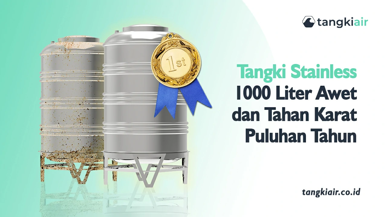 Tangki Stainless 1000 Liter