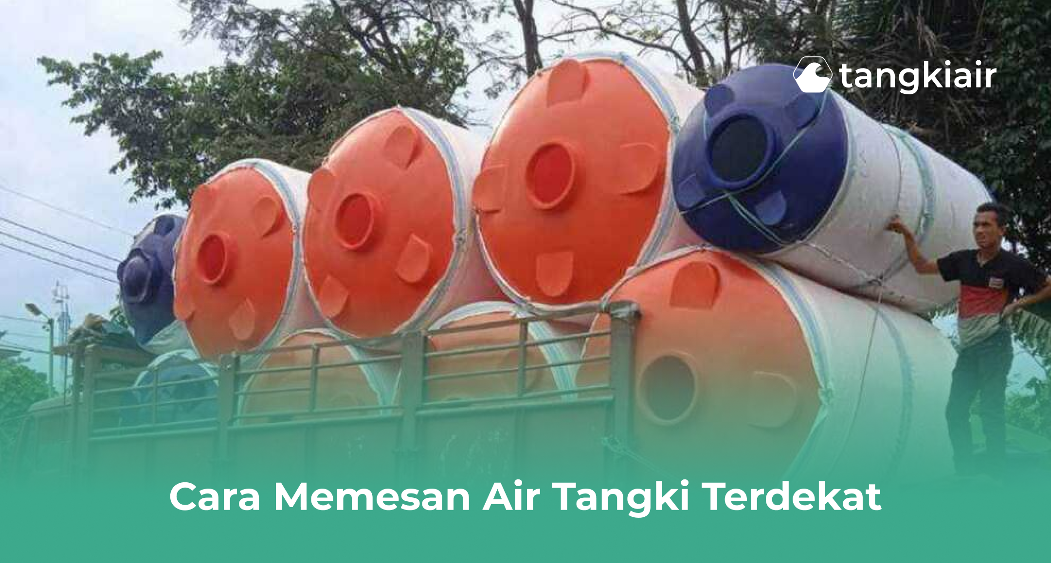 Cara Memesan Air Tangki Terdekat