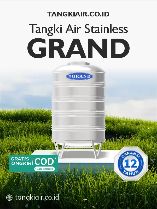 Harga Tangki Air Stainless 250 Liter Terbaru