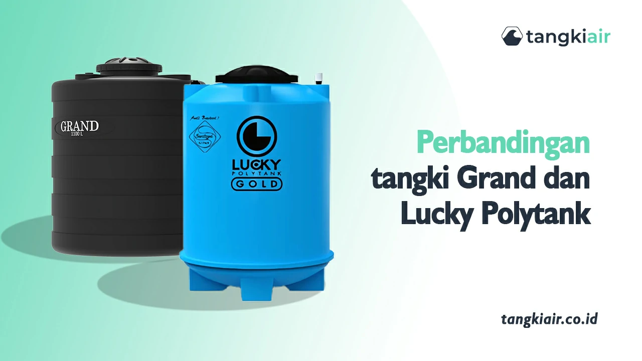 Perbandingan tangki Grand dan Lucky Polytank