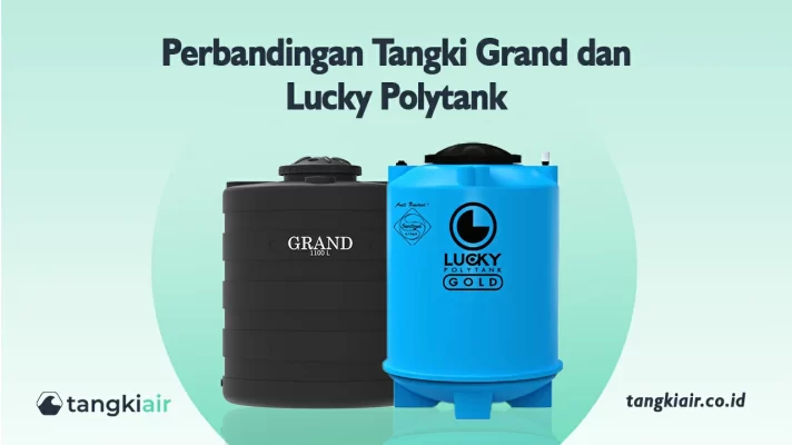 Perbandingan tangki Grand dan Lucky Polytank