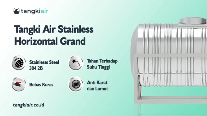Rekomendasi Tangki Stainless Kapasitas Besar