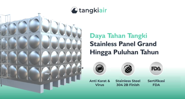 Harga Tangki Air Panel Grand 5000