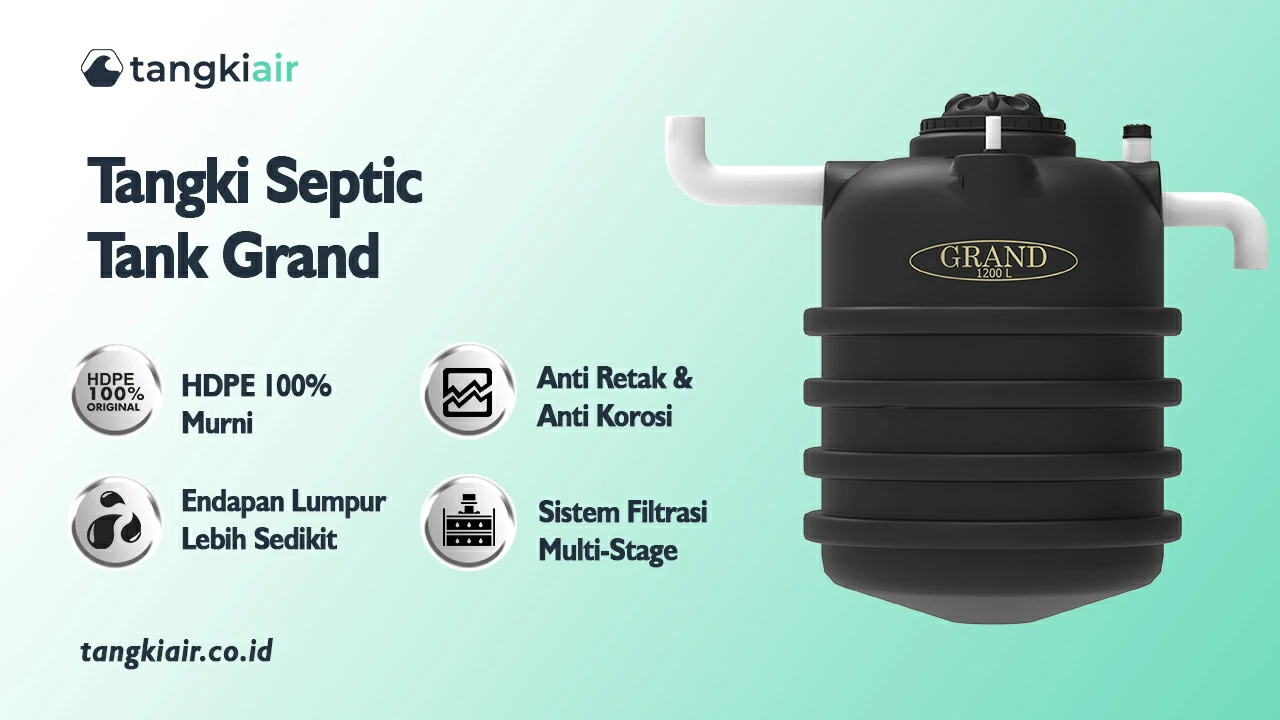 Rekomendasi Tangki Septic Tank Grand