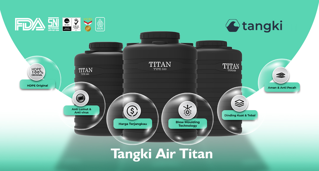 Rekomendasi Tangki HDPE Berkualitas